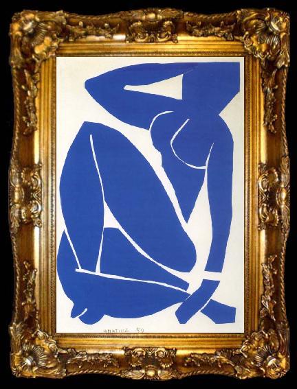 framed  Henri Matisse Blue nude, ta009-2